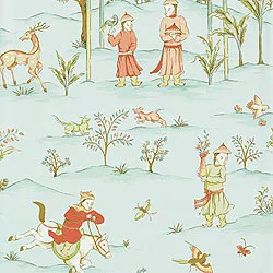 Обои для стен Thibaut Shangri-la 839-T-8604