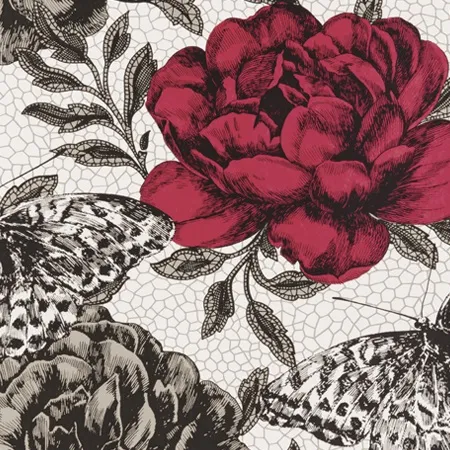 Обои для стен Clarke&Clarke Floribunda W0034-04