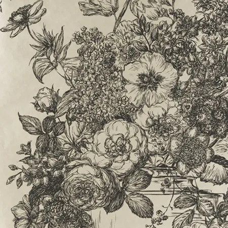 Обои для стен Clarke&Clarke Floribunda W0040-01