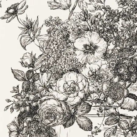 Обои для стен Clarke&Clarke Floribunda W0040-02