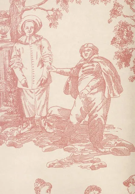 Обои для стен Lewis & Wood Book II. Damasks & Toiles lw0923