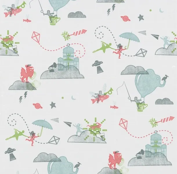 Обои для стен Tres Tintas Kid's Once Upon a time 2021  (Снято с производства) #1