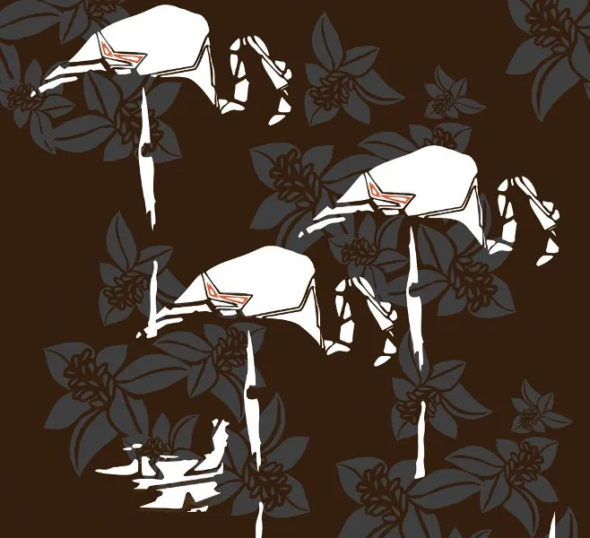 Обои для стен Wall&Deco Big Brand BBFD0902