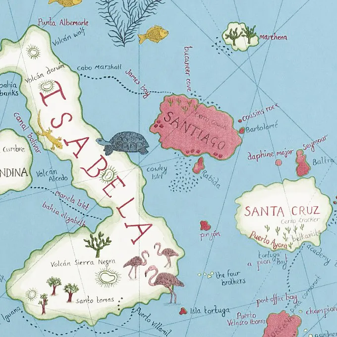 Обои для стен Sanderson Voyage of discovery 213366