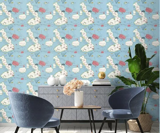 Обои для стен Sanderson Voyage of discovery 213366 #3