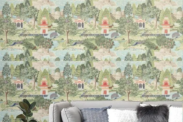 Обои для стен Zoffany Jaipur Wallpapers 311743 #4