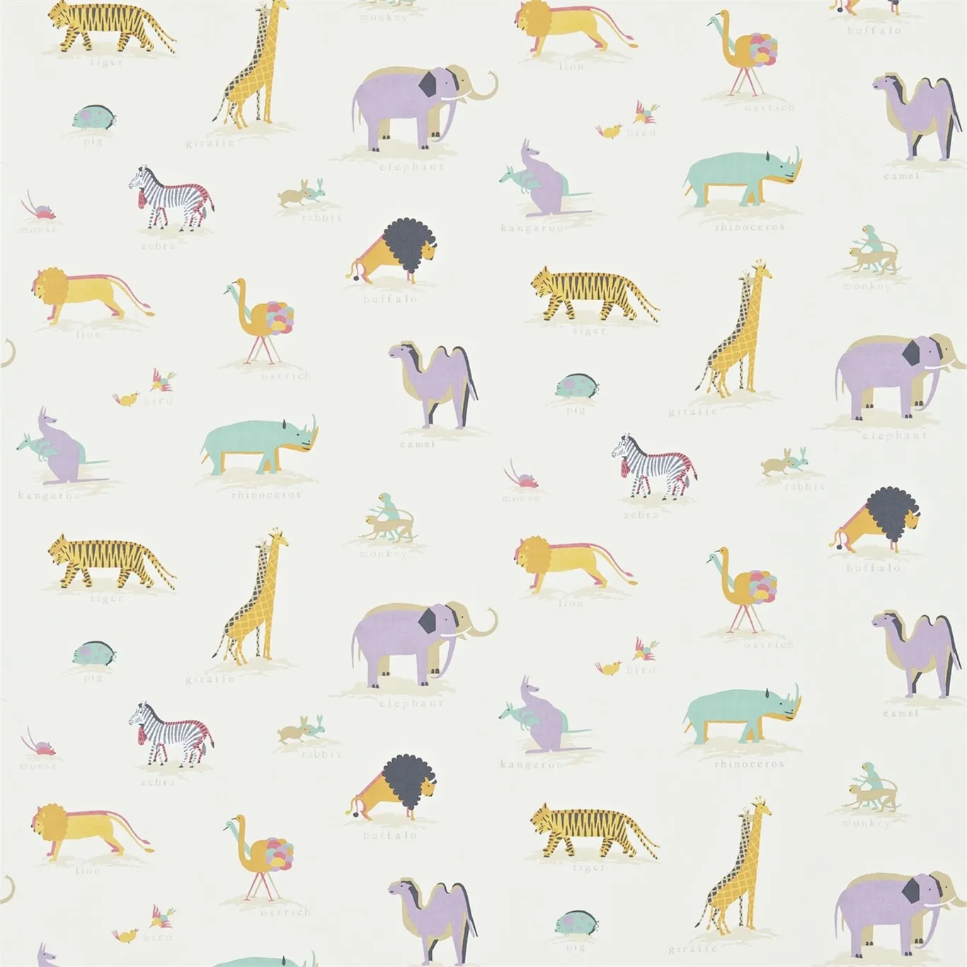 Обои для стен Sanderson Abracazoo 214043