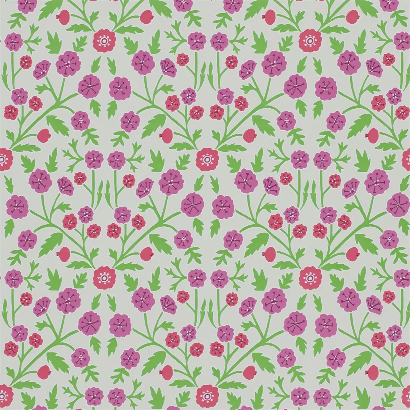 Обои для стен Sanderson Papavera 214760