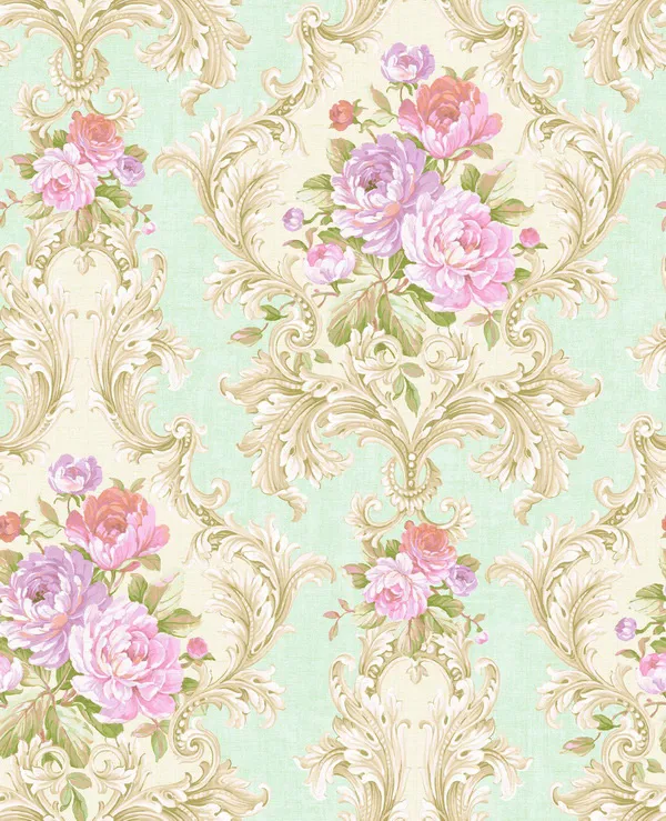 Обои для стен Seabrook Damask Folio DF30912