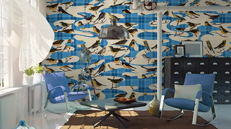 Обои для стен Glamora Camotartan ybs33a