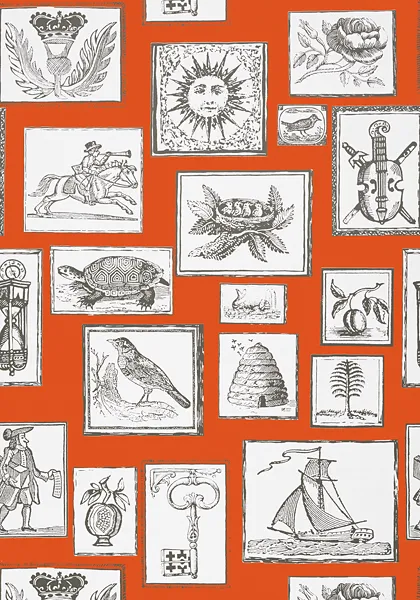 Обои для стен Thibaut Caravan T64182