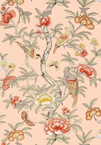 Обои для стен Thibaut Imperial Garden T14227