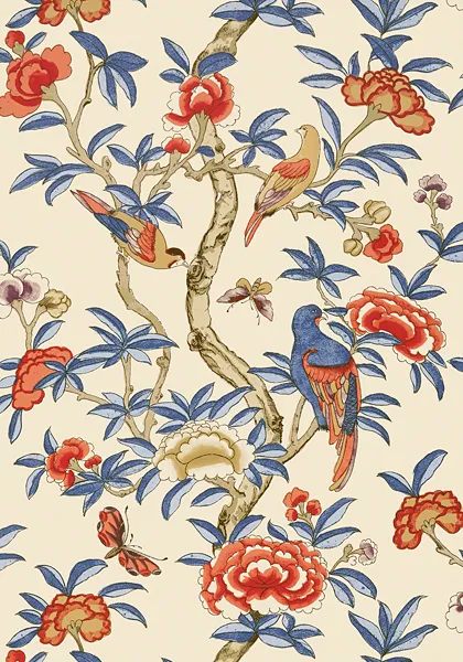 Обои для стен Thibaut Imperial Garden T14228