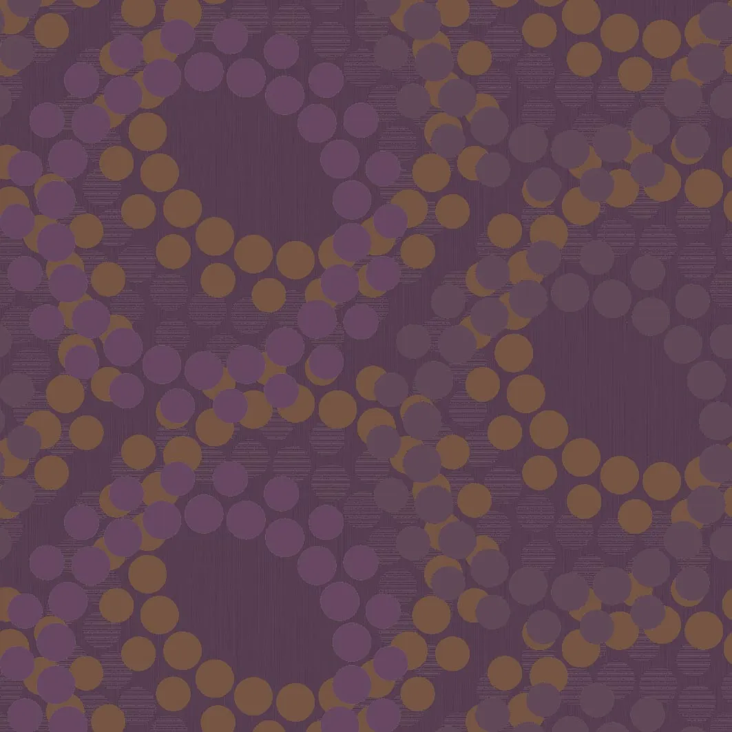 Обои для стен Casamance Holmia rota MAUVE copie