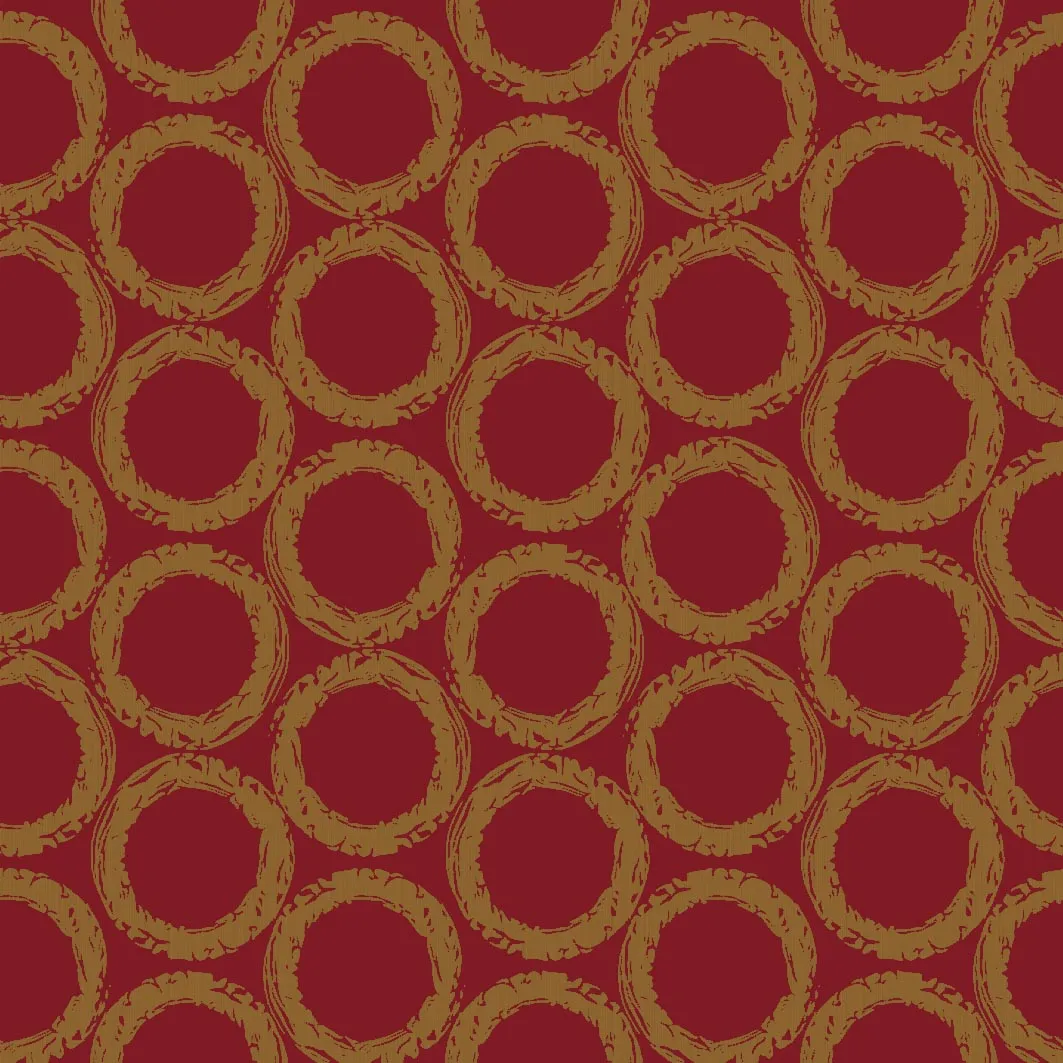 Обои для стен Casamance Holmia sphaera Rouge copie