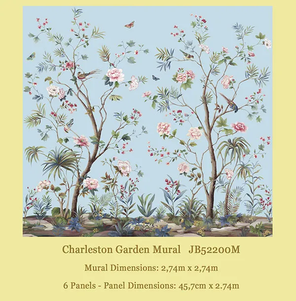 Обои для стен Jaima Brown Charleseton Home JB52200M