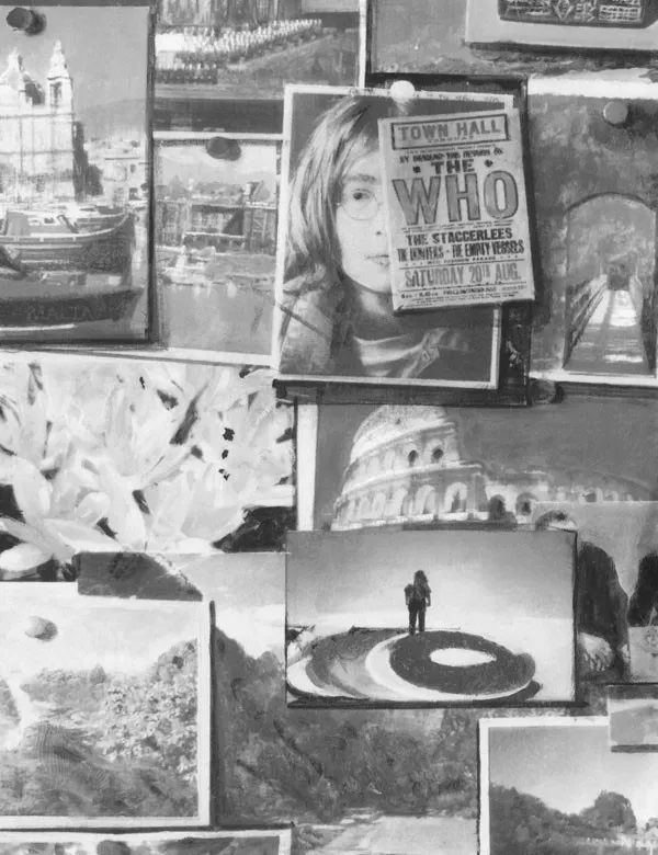 Обои для стен Andrew Martin Museum pinboard-charcoal