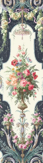 Обои для стен Wallquest English Rose EN23012F