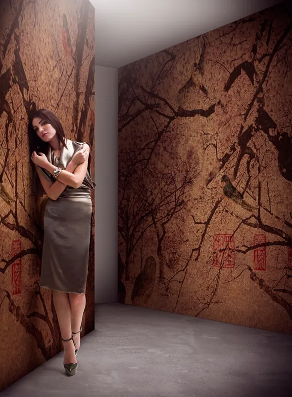 Обои для стен Wall&Deco 2014 Contemporary Wallpaper BIRDS