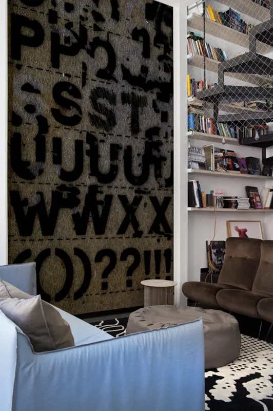 Обои для стен Wall&Deco 2014 Contemporary Wallpaper LETRA-SET