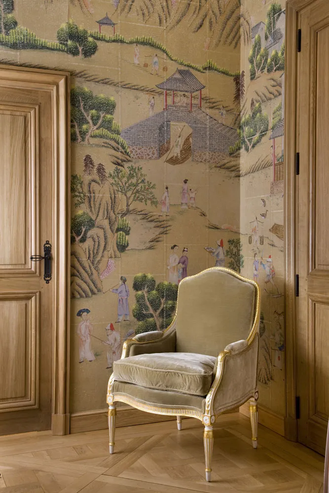 Обои для стен De Gournay Chinoiserie 0512_44