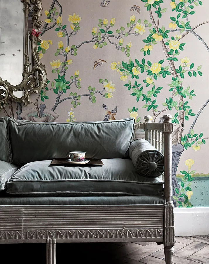 Обои для стен De Gournay Chinoiserie 0513_04