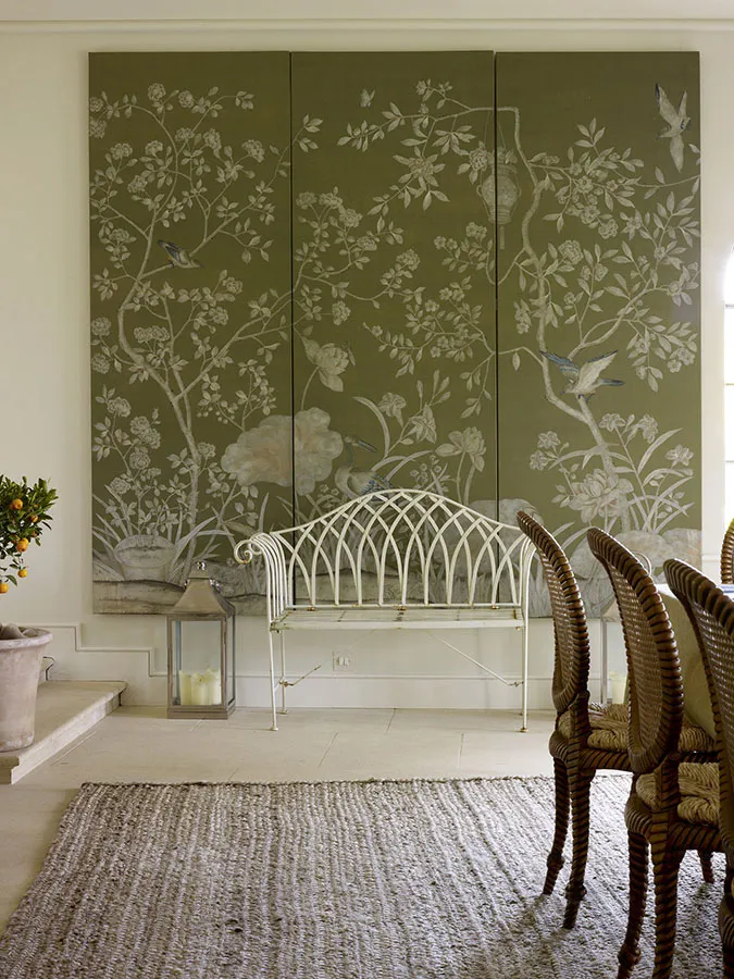 Обои для стен De Gournay Chinoiserie 2014