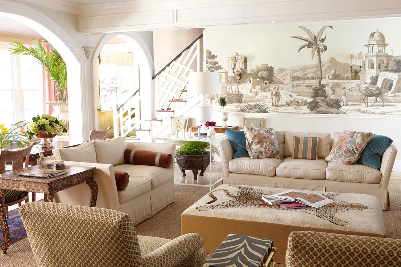 Обои для стен De Gournay Papiers Peints Panoramiques 201407_07