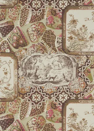 Обои для стен Mulberry Home Bohemian Wallpaper FG080_V54