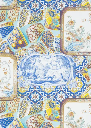 Обои для стен Mulberry Home Bohemian Wallpaper FG080_Y101