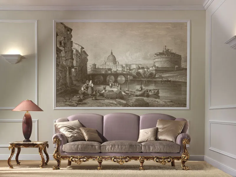 Обои для стен Sangiorgio Acqueforti ArazzoPareteChiara