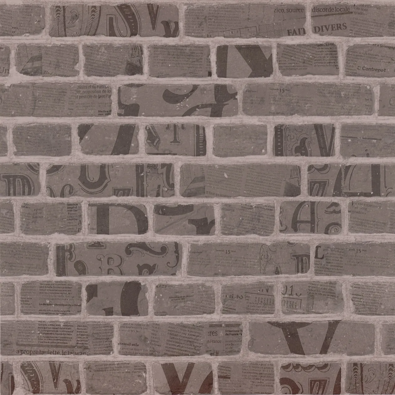 Обои для стен Caselio Words 67112048 #1