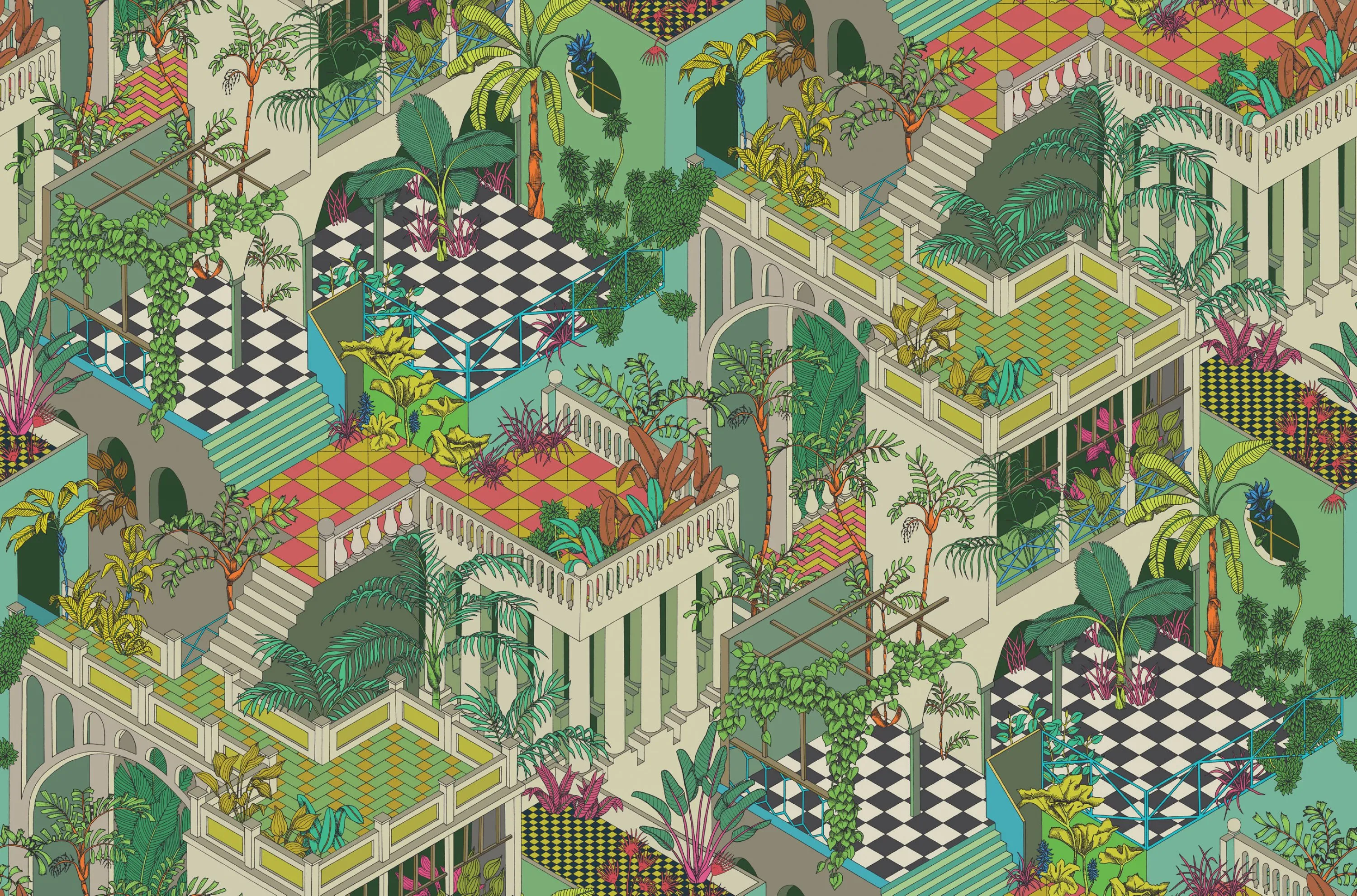 Обои для стен Cole & Son Geometric II 105-4017 #1