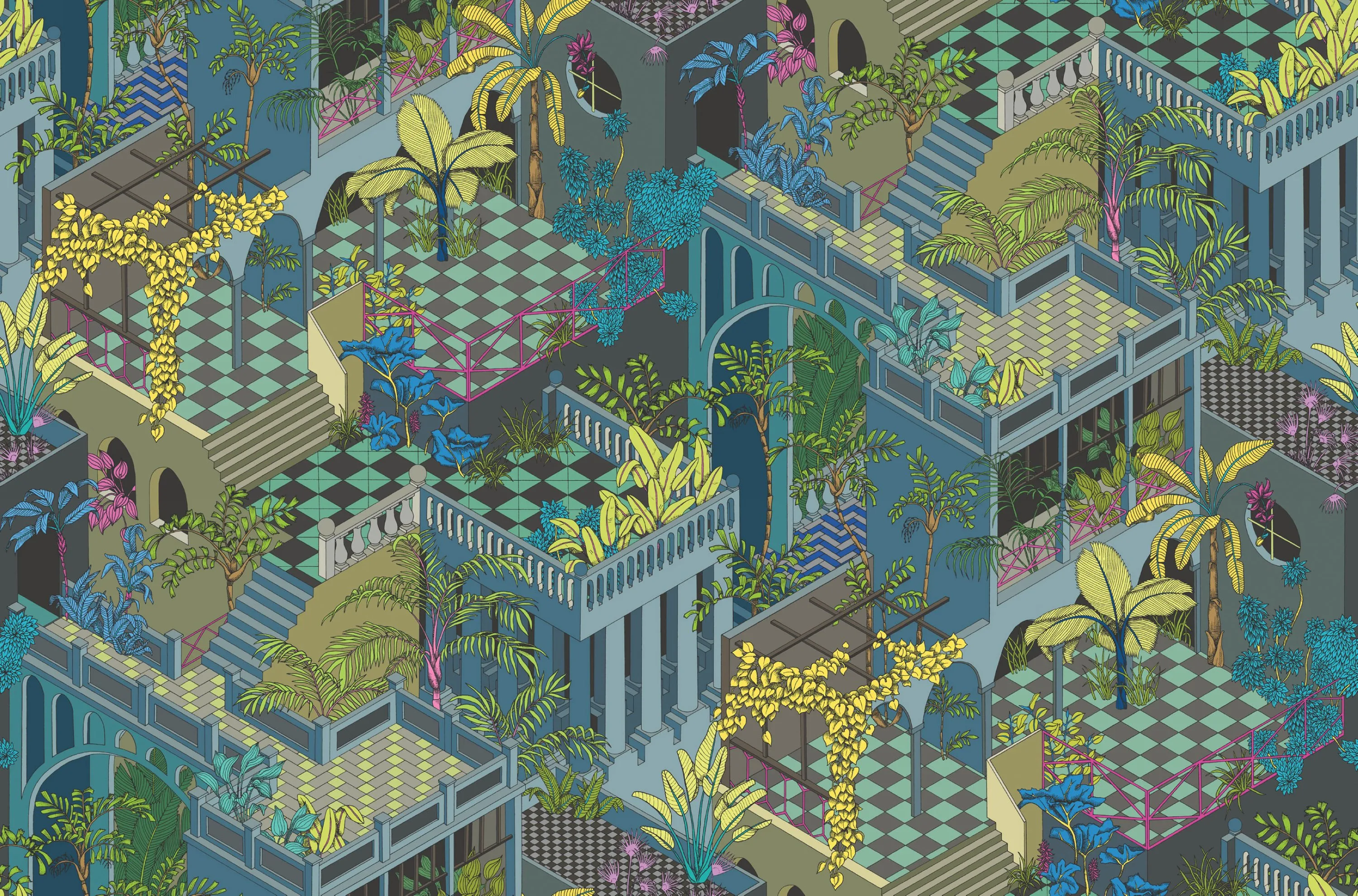 Обои для стен Cole & Son Geometric II 105-4018 #1