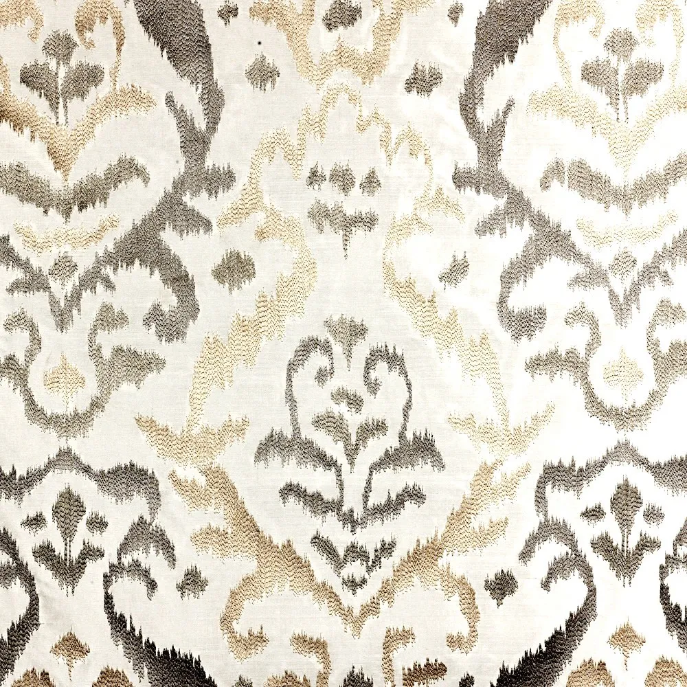 Ткань Dedar Patterns stripes embroideres BUKARA 001