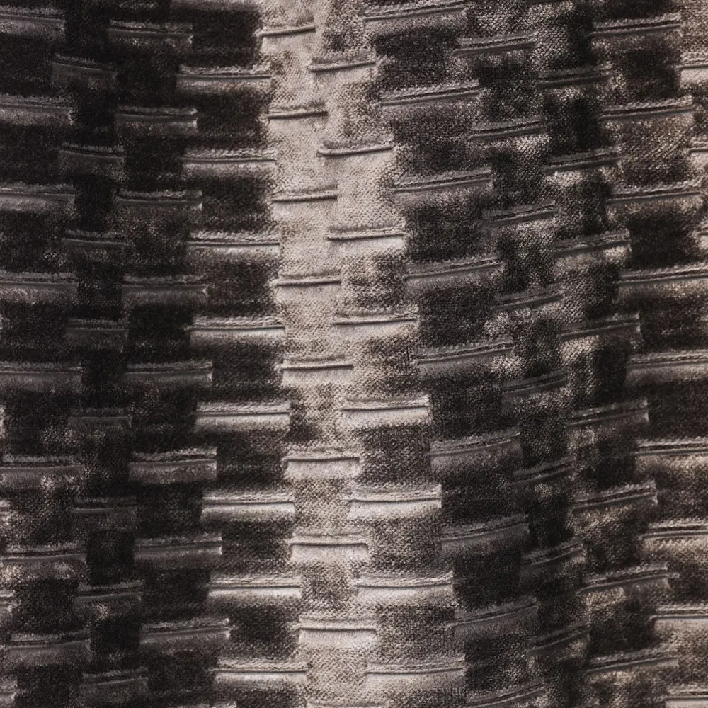 Ткань Dedar Patterns stripes embroideres DASH ON PLUSHY 102