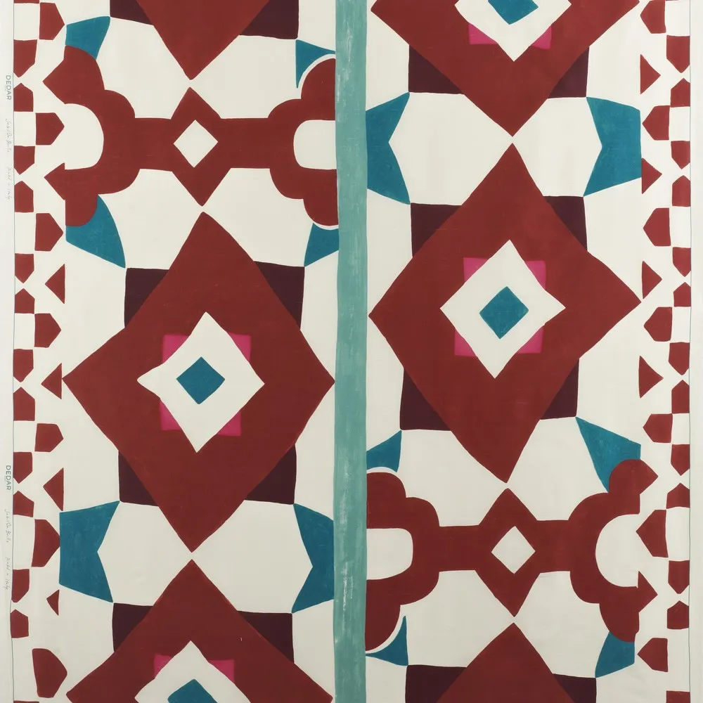 Ткань Dedar Patterns stripes embroideres SOLEIL QUI BRILLE 004