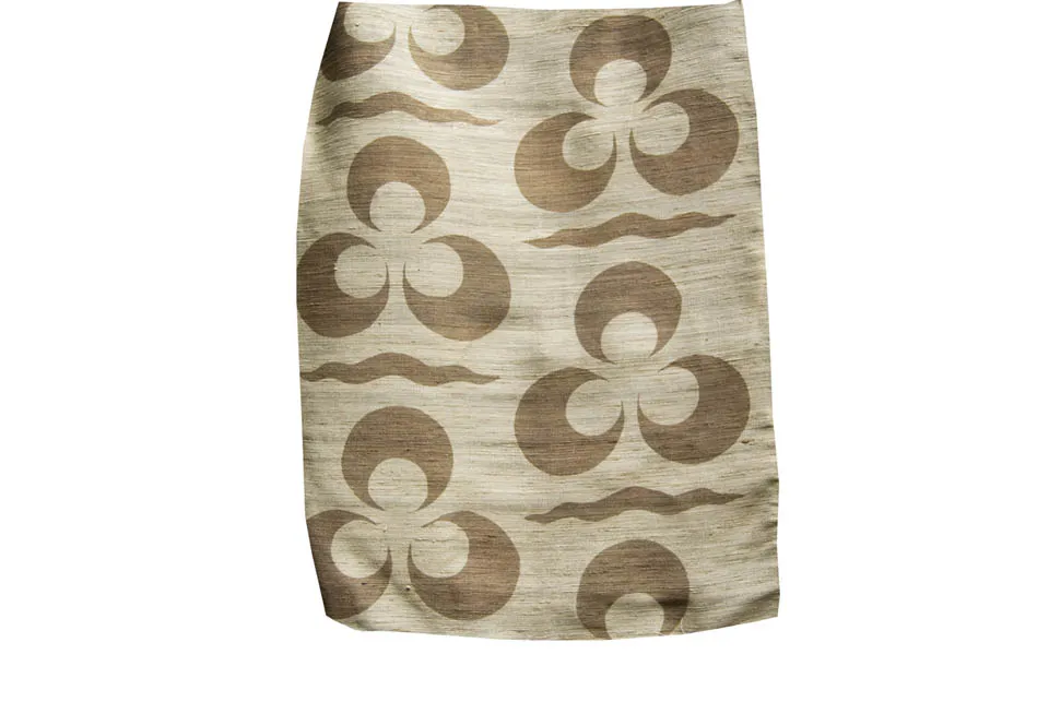 Ткань Arjumand The Imperial MUMTAZ BLOOM GOLD TUSSAH SILK