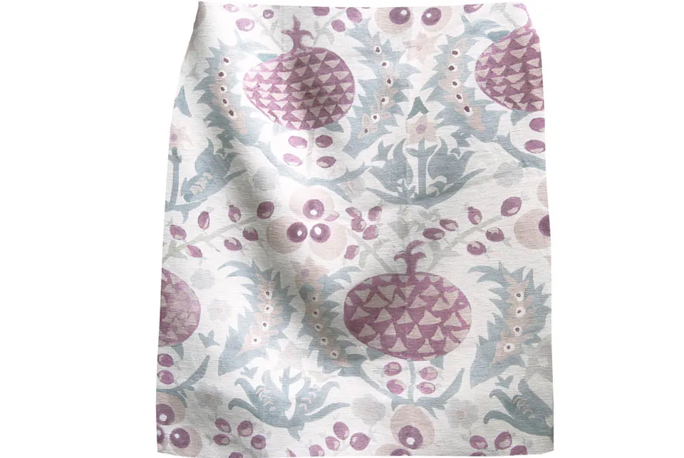 Ткань Arjumand The Imperial POMEGRANATE WARM HEAVY LINEN