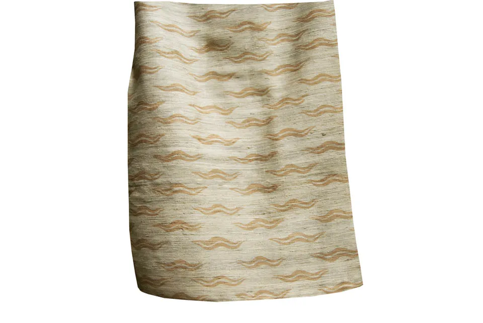 Ткань Arjumand The Imperial TAKE FLIGHT GOLD TUSSAH SILK