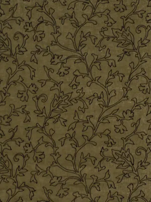 Ткань Robert Allen Embellished Naturals warm tones MAKERS MARK CHOCOLATE