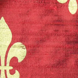 Ткань Henry Bertrand Fleur De Lys On Douppion FLEDOU105205M