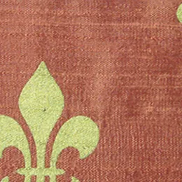 Ткань Henry Bertrand Fleur De Lys On Douppion FLEDOU201205M