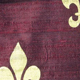 Ткань Henry Bertrand Fleur De Lys On Douppion FLEDOU305205M