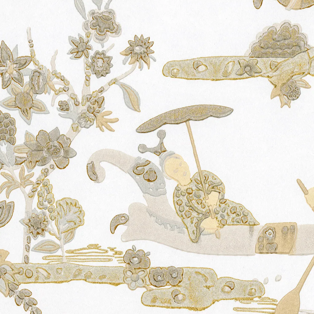 Обои для стен Rubelli Principessa Kocacin Wall 23007