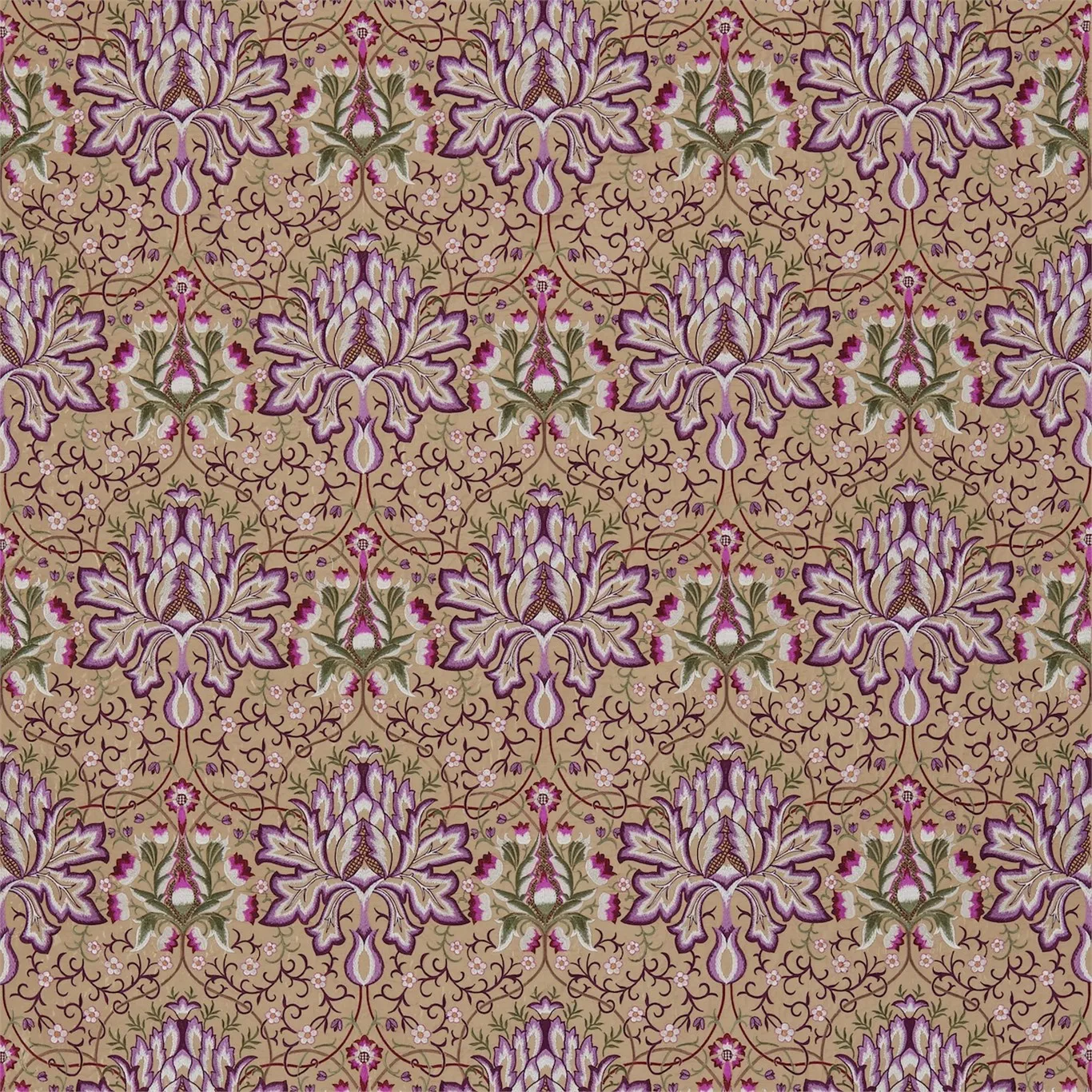 Ткань Morris & Co Woodland Embroideries 234543