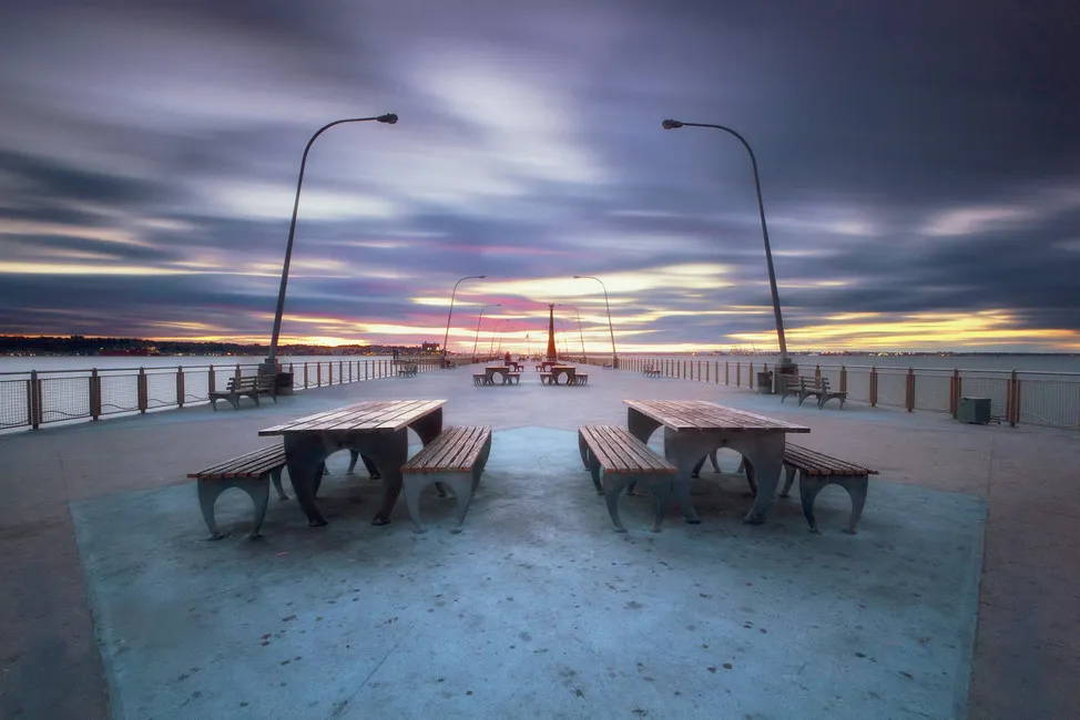 Обои для стен Photowall Aрхитектура 69th-street-pier