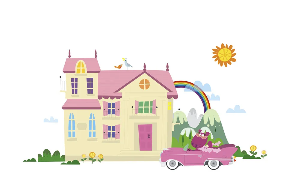 Обои для стен Photowall Детские обои betsys-home-sweet-home