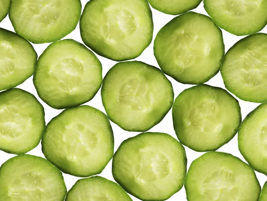 Обои для стен Photowall Еда и напитки slices-of-cucumber