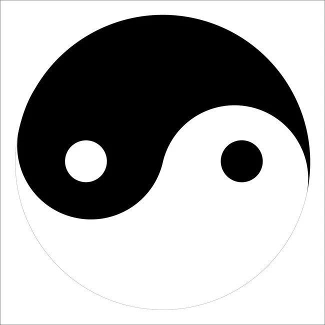 Обои для стен Photowall Религия и символы yin-yang